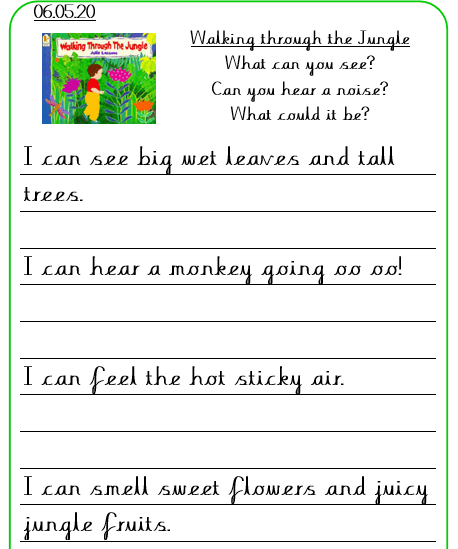 Year R – Wednesday 6th May – St Mark's CofE Primary School