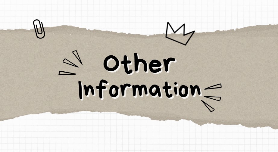 Other information