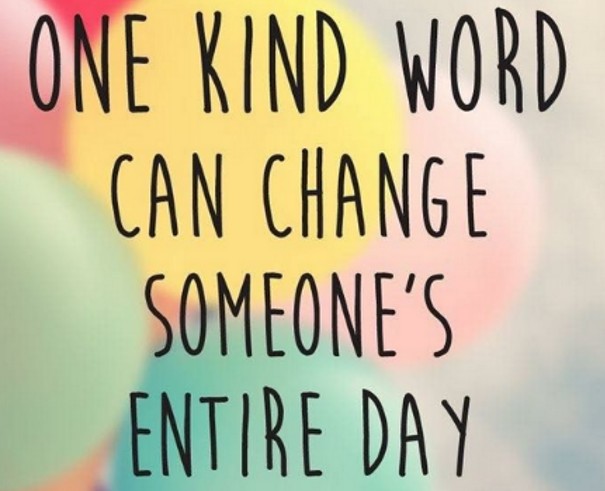 one kind word