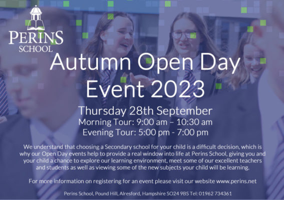 Open day Flyer Autumn 2023