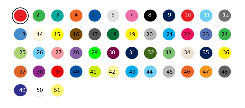 T-Shirt Colours T-Shirt Colours