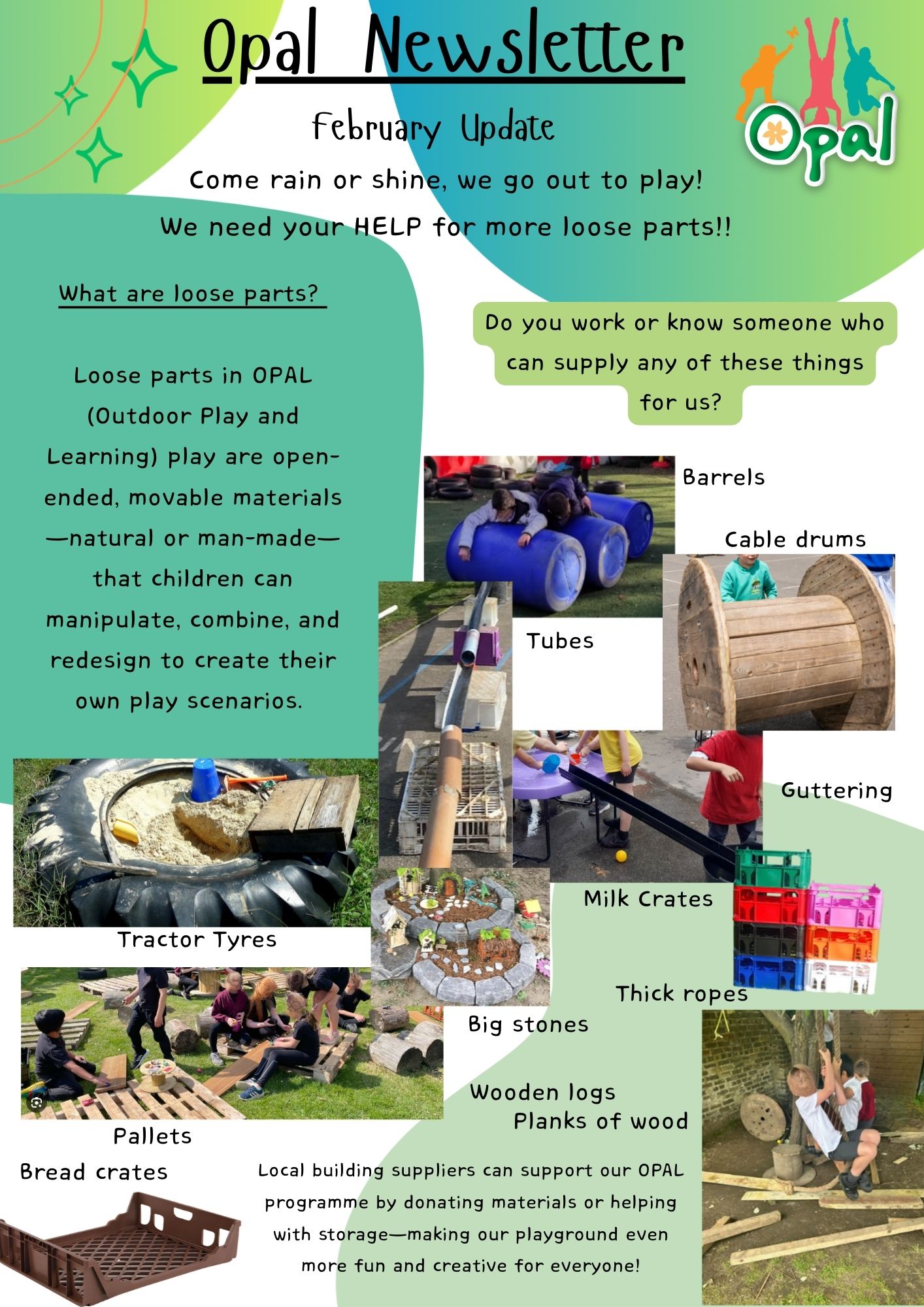 Opal Play at St Mark’s